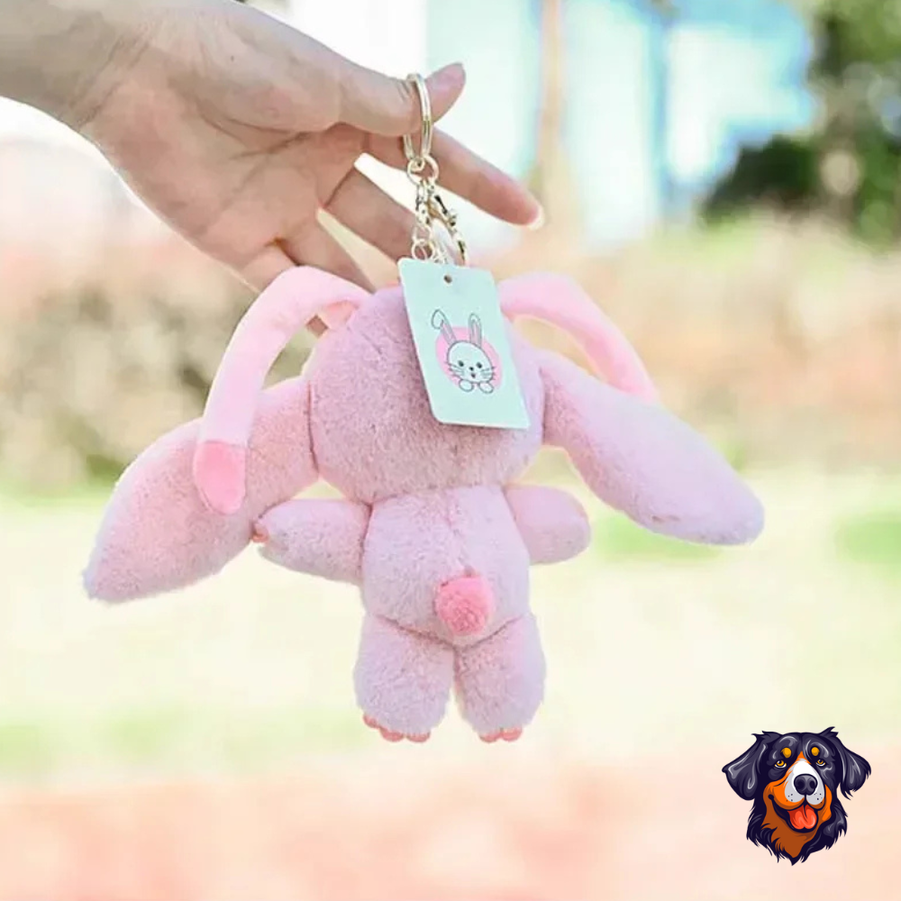 Chaveiro De PelĂșcia Stitch e Angel
