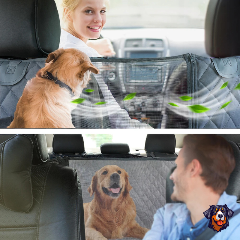Capa para assento de carro para cachorro