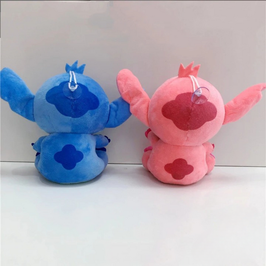 Dupla de Pelúcias Stitch & Angel