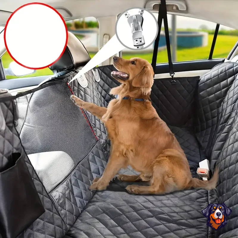 Capa para assento de carro para cachorro
