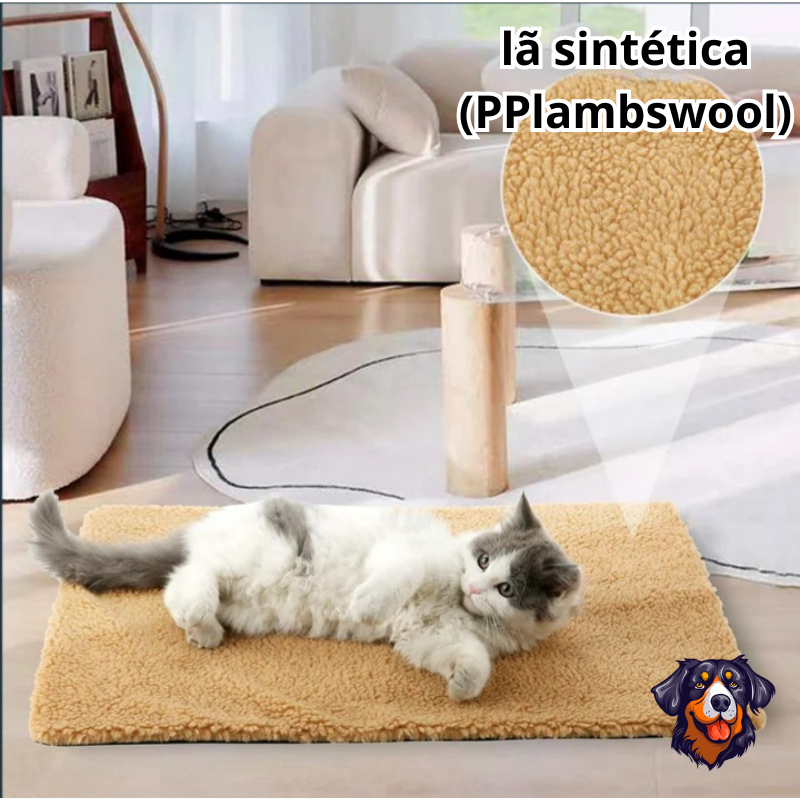 Almofadas para animais de estimação autoaquecidas