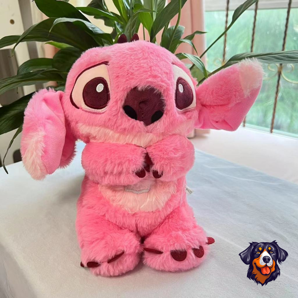 Stitch Calmante – Pelúcia que Respira e Brilha ✨