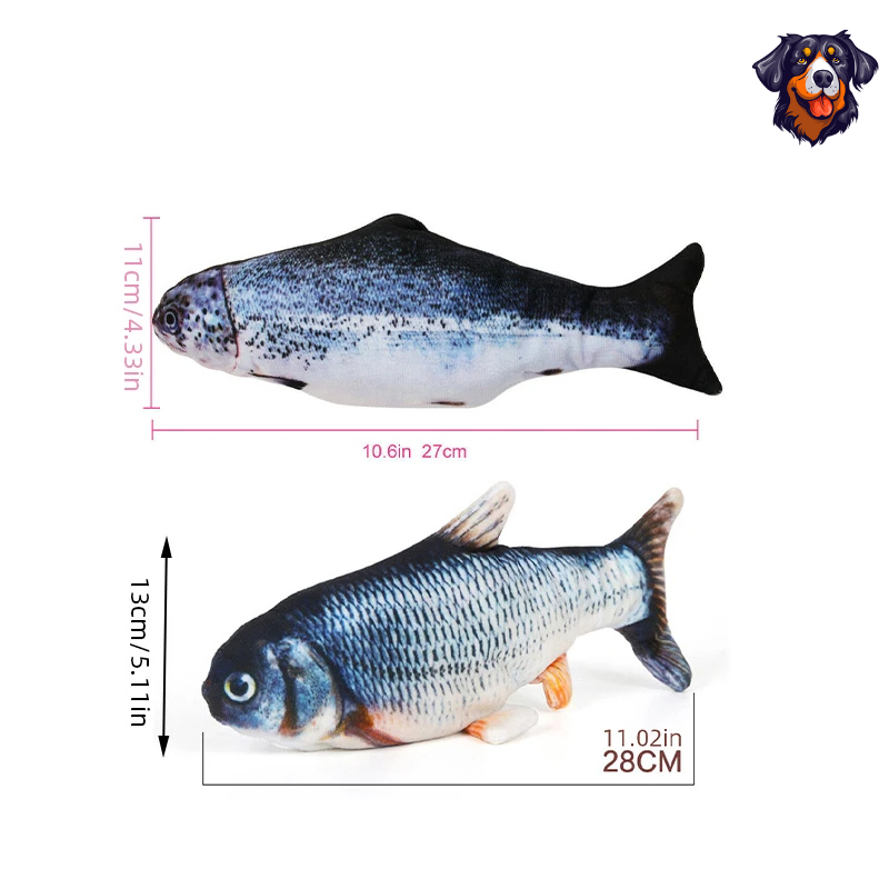 Peixe Brinquedo Interativo para Pets