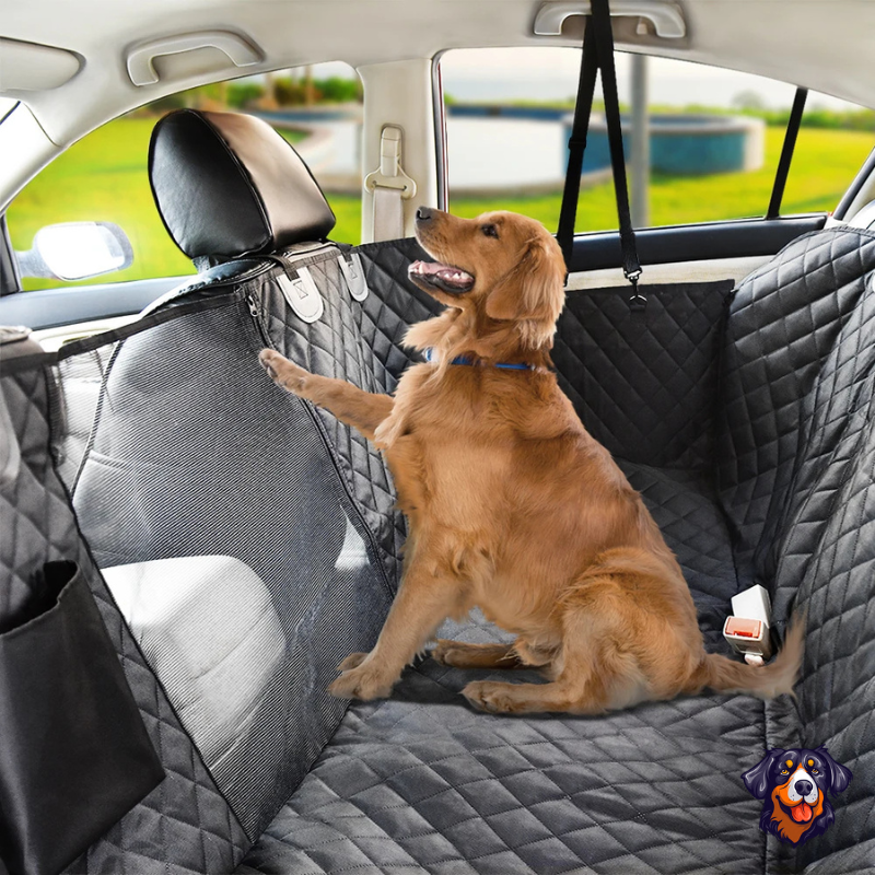 Capa para assento de carro para cachorro