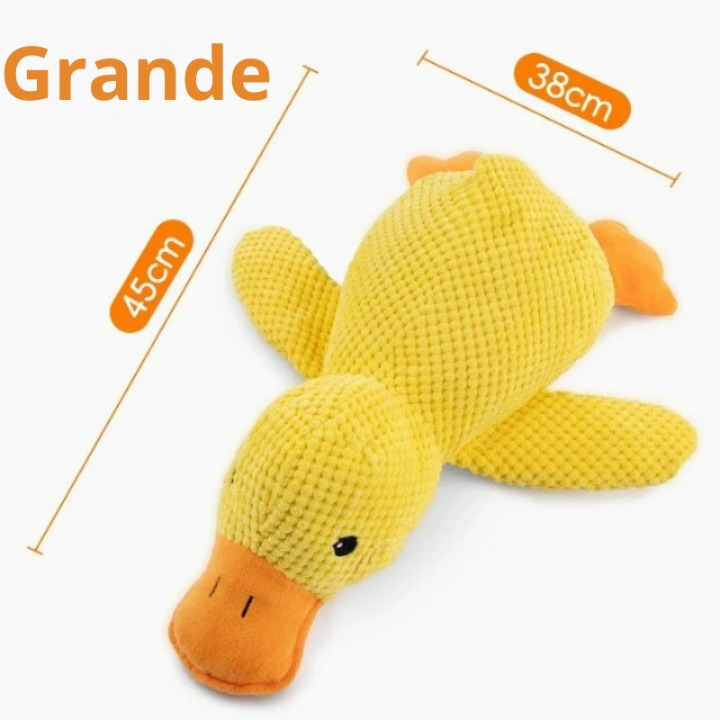 Pato de pelúcia para cachorro