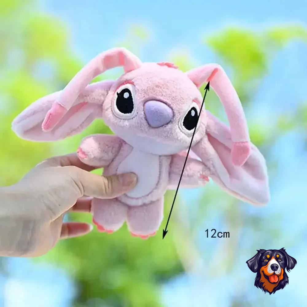 Chaveiro De PelĂșcia Stitch e Angel