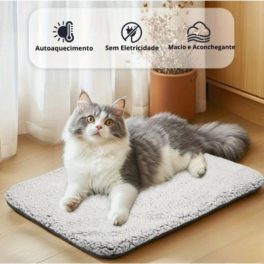 Almofadas para animais de estimação autoaquecidas