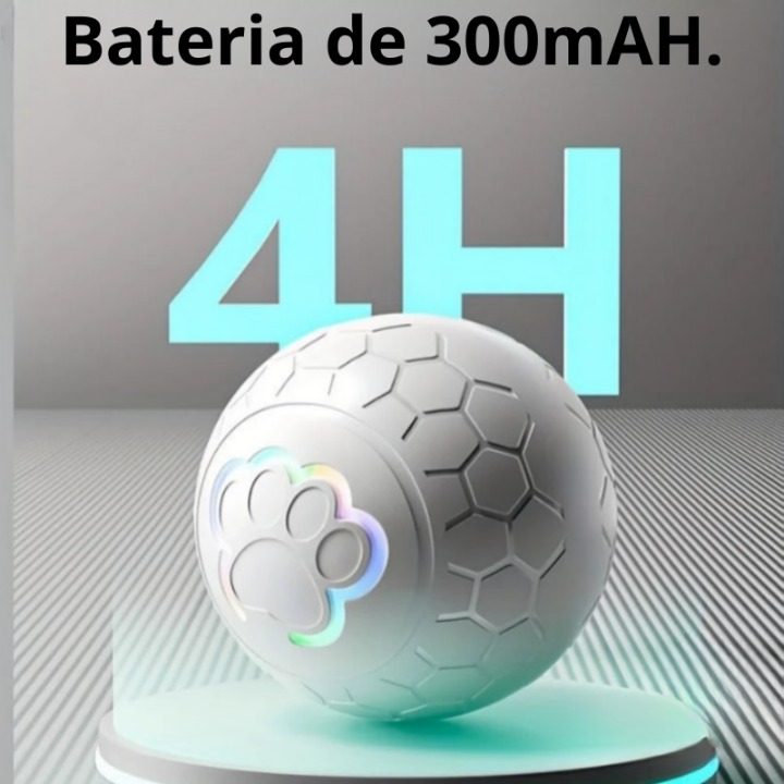 Bola LED recarregável inteligente para animais de estimação