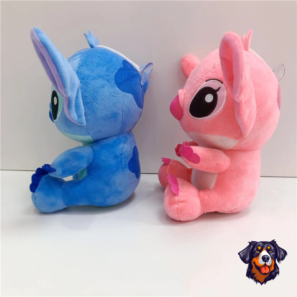 Dupla de Pelúcias Stitch & Angel
