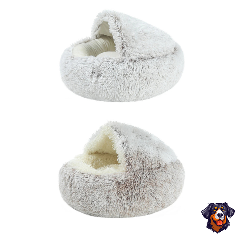 Cama de Pelúcia 2 em 1 para Pets