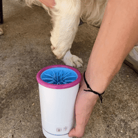 Lavador Elétrico Portátil de Patas para Pets