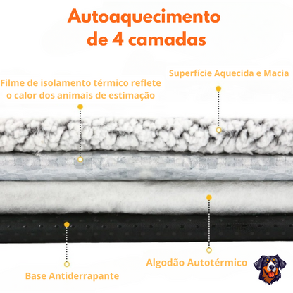 Almofadas para animais de estimação autoaquecidas