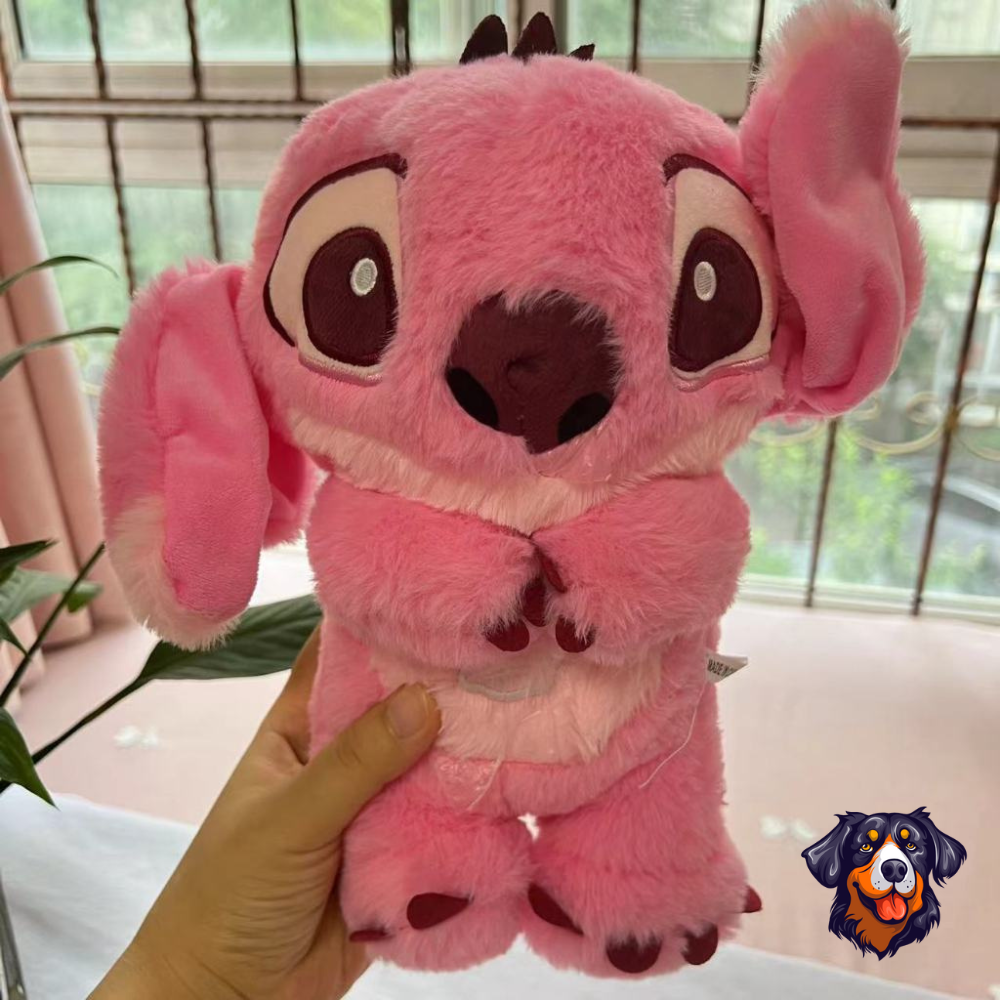 Stitch Calmante – Pelúcia que Respira e Brilha ✨