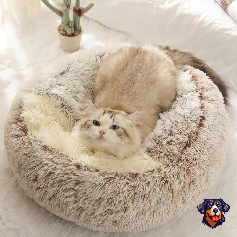 Cama de Pelúcia 2 em 1 para Pets