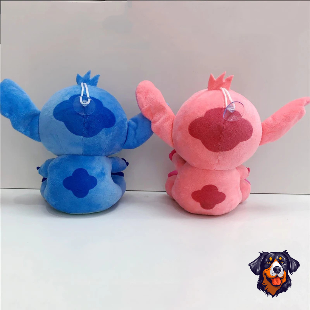 Dupla de Pelúcias Stitch & Angel