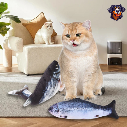 Peixe Brinquedo Interativo para Pets
