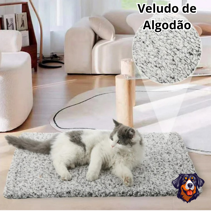 Almofadas para animais de estimação autoaquecidas