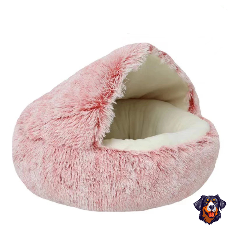 Cama de Pelúcia 2 em 1 para Pets