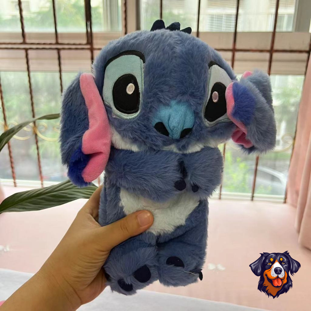 Stitch Calmante – Pelúcia que Respira e Brilha ✨