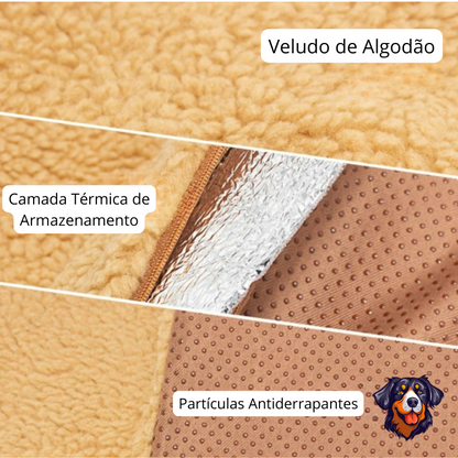 Almofadas para animais de estimação autoaquecidas