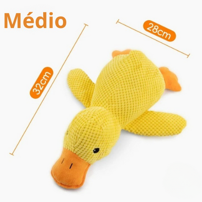 Pato de pelúcia para cachorro