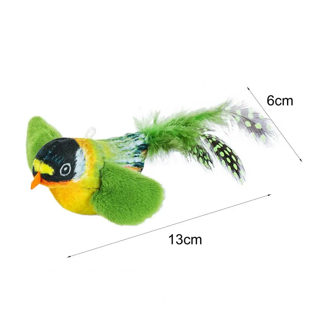 Passarinho Flappy Brinquedo Interativo para Gatos