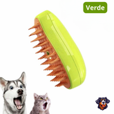 Escova de vapor para gatos e cães