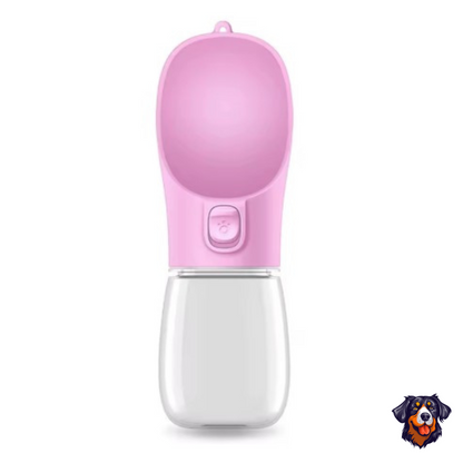 Garrafa de água para cães e gatos de estimação com alimentador de água