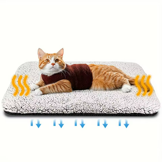 Almofadas para animais de estimação autoaquecidas