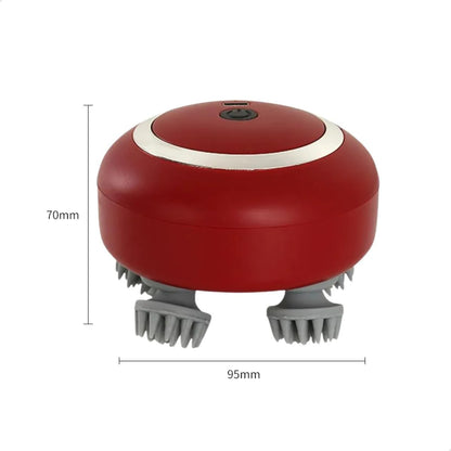 Massageador Elétrico De Couro Cabeludo Humano E Pet