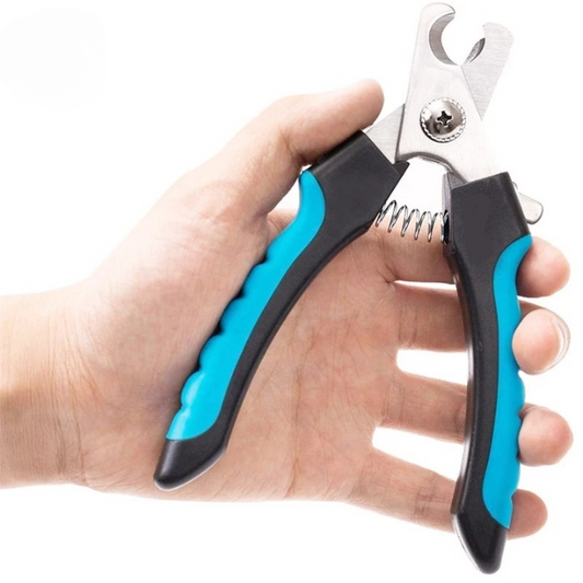 Cortador de unhas profissional para animais de estimação com proteção de segurança