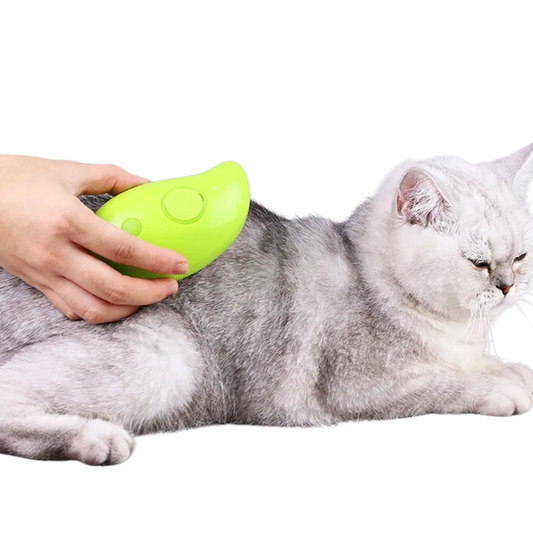 Escova de vapor para gatos e cães