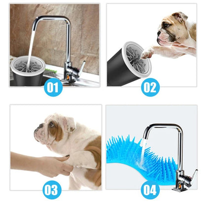 Lavador Elétrico Portátil de Patas para Pets